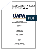 Filosofía Tarea 1