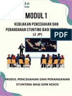 Modul 1 - Kebijakan Pencegahan Dan Penanganan Stunting Bagi SDM Kesos