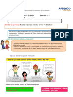 Actividad de Comunicación 31 de Agosto T