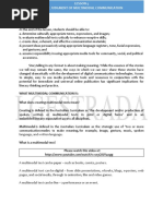 Lesson 5 Multimodal Communication 2