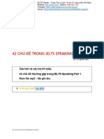 42 Chủ Đề Trong Speaking Part 1 - Bài Mẫu Audio - IELTS Fighter