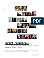 Dear Graduates Speeches