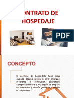 Contrato de Hospedaje