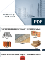 Materiales de construcción y sus propiedades