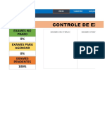 Controle de Exames Médicos