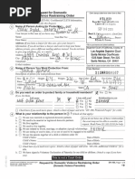 Josh Homme Restraining Order Request 1