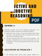 INDUCTIVE AND DEDUCTIVE REASONING EXAMPLES