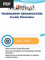 Single Elimination Tournament Guide | PDF | Tournament | Sports