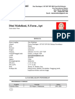 CV Dini Mahdiani Rsud Kota Banjar Oktober 2019