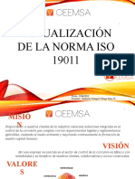 Actualización de La Norma ISO 19011, V.1
