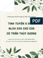 Tinh tuyển 5 đoạn NLXH 200 chữ của Cô Trần Thùy Dương