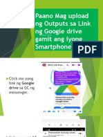 Paano Mag Upload Ng Outputs Sa Link Ng Google Drive