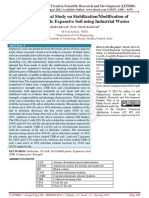 An Experimental Study On Stabilization Modification of Locally Available Expansive Soil Using Industrial Wastes