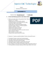 Instituto Superior C C Technologies: Assignment #2