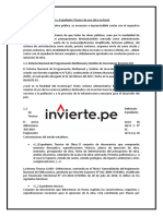 Análisis Económico y Expediente Técnico de Una Obra Vía Rural