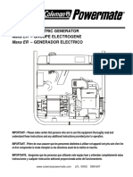 Coleman Powermate 5000 Generator Manual Pm052531217 Compress
