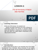 Lesson 2:: Concepts of Physical Fitness and Testing