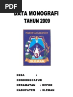 Download DATA MONOGRAFI DESA TAHUN 2009 by Khairul_Ikhsan_3339 SN52453338 doc pdf