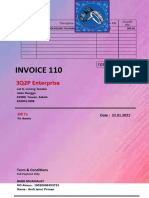 Invoice 110: 3Q2P Enterprise