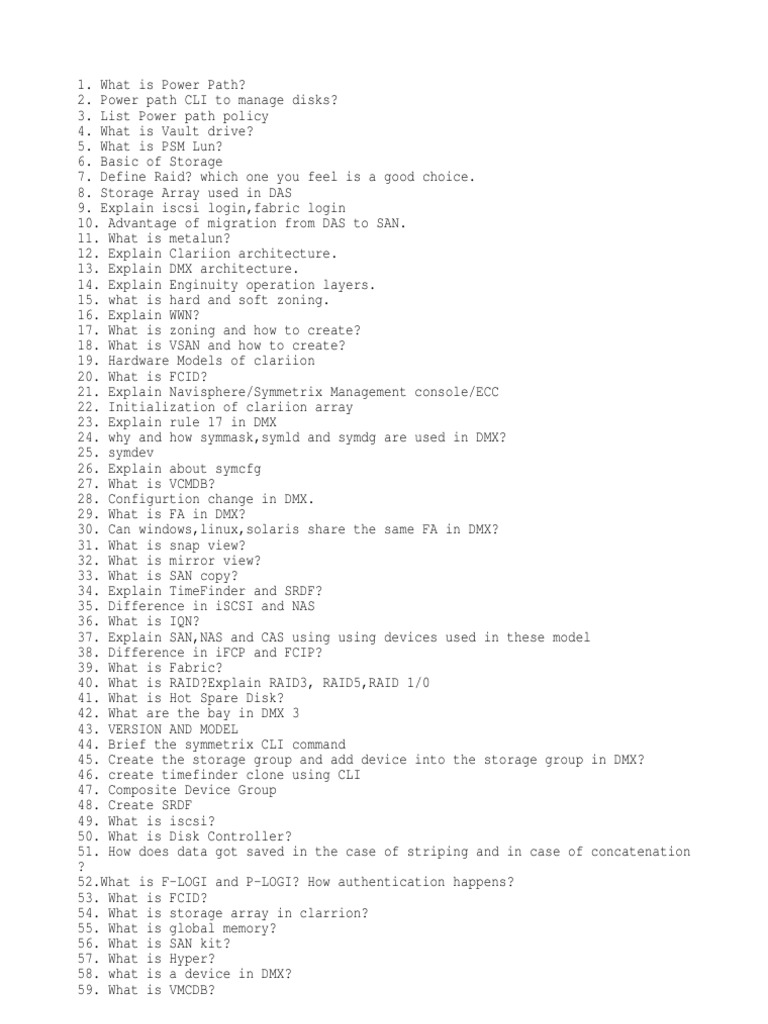 Interview Questions