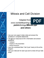 DNA Replication and Cell Division-Domenico - Pogil
