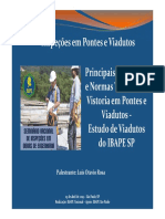 Principais Requisitos e Normas Técnicas de Vistoria em Pontes e Viadutos - Case Estudo de Viadutos Luis Otavio Rosa