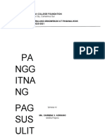 Panggitnang Pagsusulit