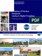 Evolution of Wireless Standards: Analog To Digital Transition