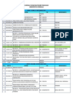 Schedule Kegiatan PKKMB 2021