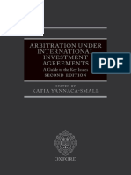 Katia Yannaca-Small (Editor) - Arbitration Under International Investment Agreements_ a Guide to the Key Issues-Oxford University Press (2018)