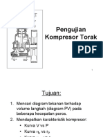 Pengujian Kompresor Torak