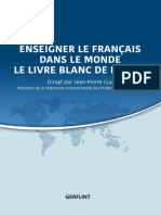 Enseigner Le Francais Dans Le Monde Le L