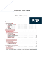 Stevenson Survival Analysis 195.721