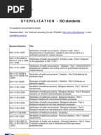 iso for sterilization standard (Microbiology) ISO standards Sterilization Sterilization iso for sterilization standard (Microbiology) ISO standards Sterilization Sterilization