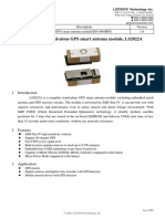 Datasheet of Stand-Alone GPS Smart Antenna Module, LS2022A: LOCOSYS Technology Inc