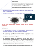 Diffusional Limitations in Adsorption Processes