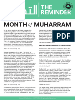 Fasting During The Month of Muharram