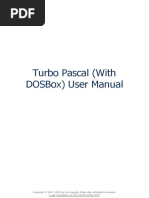 Turbo Pascal With DOSBox User Manual