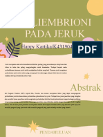 Happy Kartika K4319040 Poliembrioni Jeruk