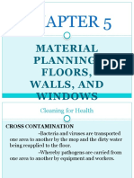 Material Planning: Floors, Walls, and Windows