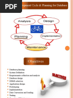 Database Development Cycle & Planning For Database