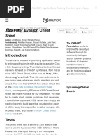 XSS Filter Evasion Cheat Sheet - OWASP