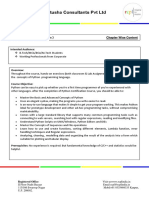 Duration: 60 Hours) : Python Chapter Wise Content