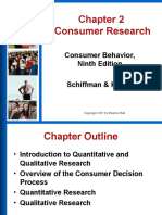 Consumer Research: Consumer Behavior, Ninth Edition Schiffman & Kanuk