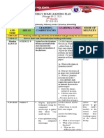 Weekly Home Learning Plan-2nd Quarter