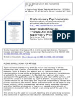 Contemporary Psychoanalysis: To Cite This Article: Peter Lawner Ph.D. (1989) Counteridentification, Therapeutic