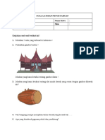 Soal Latihan Pengetahuan Tema 1 Sub 1 Kelas 4