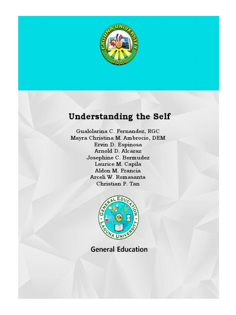 Understanding The Self | PDF | Philosophy Of Self | Self