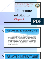 Chapter 3-Related Literature and Studies