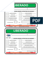 F.sso-020e - Identificacao de Equipamento Liberado Montagem Desmontage..